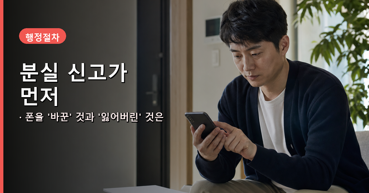 잃어버렸다면 재발급보다 잠금&middot;신고가 먼저 내용 이미지