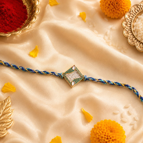 Premium handcrafted designer rakhi