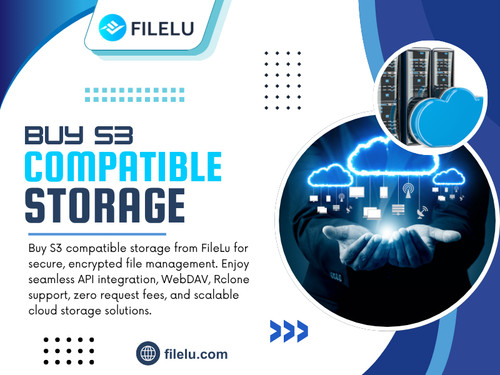 For teams planning future expansion, the decision to Buy S3 compatible storage is often about preparing for tomorrow rather than simply solving today's storage needs.

Official Website: https://filelu.com/s3-compatible-storage/


Read Our Blog:
https://filelu.wixsite.com/filelu/post/lifetime-cloud-storage-plans

https://filelu.jimdosite.com/

https://filelucom.medium.com/lifetime-cloud-storage-subscription-249cd78fcab0

More Links:
https://soundcloud.com/filelu
https://www.ted.com/profiles/49701717
https://independent.academia.edu/FILELUFreeFileUpload