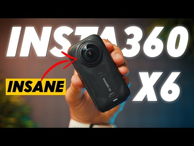 🔥 SIÊU PHẨM CAMERA 360° THẾ HỆ MỚI – INSTA360 X6 CHÍNH THỨC CÓ M