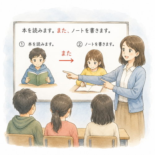 45. また — dan, lalu.png