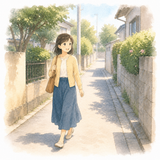 3. 通ります（とおります）［道を～］— lewat, melalui jalan