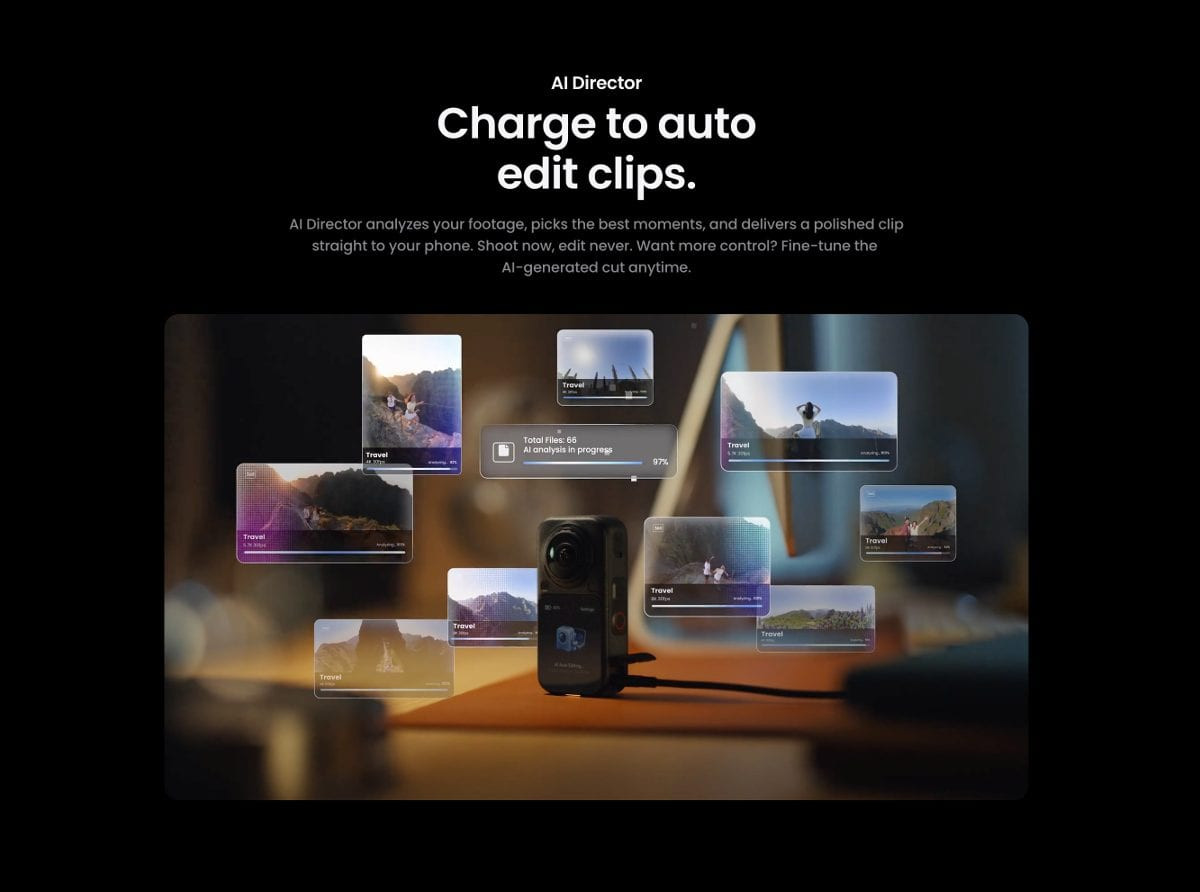 Ảnh chụp đêm ấn tượng với công nghệ PureVideo của Insta360 X6