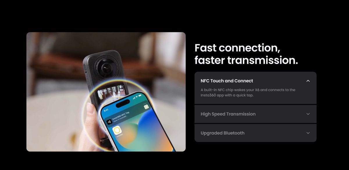 Người dùng trải nghiệm Insta360 X6 trong hoạt động ngoài trời