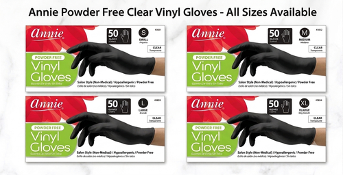 Annie Vinyl Gloves Black(50 Count).png