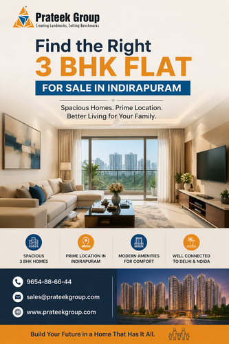 Find the Right 3 BHK Flat for Sale in Indirapuram.png