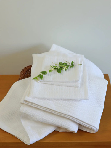 Snow Drop Cotton Waffle Towel Set of 3 – Bath, Hand and Face 2.jpg