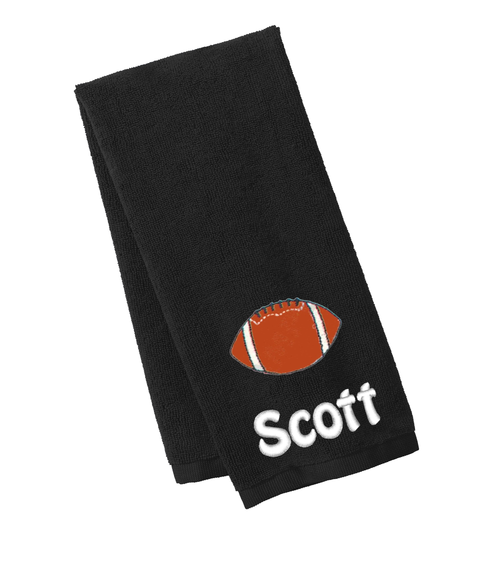 towel football tw540 black.png