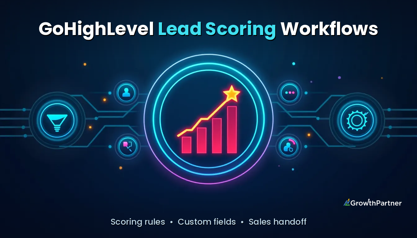 GoHighLevel Lead Scoring: Workflow Setup (2026) — HL Growth Partner, Dr Priya Jaganathan