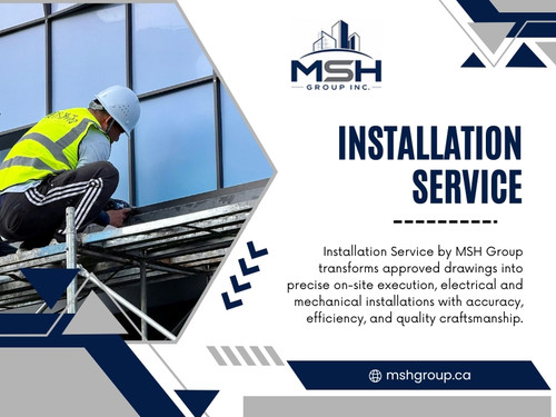 Choosing a professional Installation Service Toronto is an investment that continues paying dividends long after construction is complete. Careful planning, skilled workmanship, and attention to detail create commercial spaces that remain functional, attractive, and dependable throughout years of daily use.

Click here for more information:https://mshgroup.ca/electrical-installation/

Address: 426 Maria Antonia Rd, Woodbridge, ON L4H 2Y9, Canada
Phone: 647-886-4990

Read Our Blogs:
https://site-g0kba3nl5.godaddysites.com/
https://mshgroupca.wordpress.com/
https://mshgroupca.tumblr.com/

More Links:
https://mez.ink/mshgroupca
https://www.ted.com/profiles/51969087
https://mastodon.social/@mshgroupca
https://luma.com/user/mshgroupca