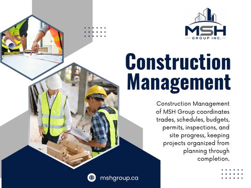 This is why experienced Construction management is so valuable. It creates structure before construction begins and maintains that structure throughout the project. Instead of reacting to problems after they happen, skilled managers focus on preventing unnecessary expenses from appearing in the first place.

Click here for more information:https://mshgroup.ca/general-contracting/

Address: 426 Maria Antonia Rd, Woodbridge, ON L4H 2Y9, Canada
Phone: 647-886-4990

Read Our Blogs:
https://mshgroupca.medium.com/
https://mshgroupca.mystrikingly.com/
https://site-g0kba3nl5.godaddysites.com/

More Links:
https://bio.site/mshgroupca
https://ca.pinterest.com/mshgroupca/
https://www.friend007.com/mshgroupca
https://www.reddit.com/user/mshgroupca/