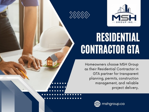 An experienced Residential contractor GTA often develops strong attention to detail, practical problem-solving skills, and an understanding of efficient project coordination. For mixed-use developments or projects involving multiple building types, this broader experience helps maintain consistent quality while improving overall construction efficiency.

Click here for more information:https://mshgroup.ca/general-contracting/

Address: 426 Maria Antonia Rd, Woodbridge, ON L4H 2Y9, Canada
Phone: 647-886-4990

Read Our Blogs:
https://mshgroupca.weebly.com/
https://mshgroupca.medium.com/
https://mshgroupca.mystrikingly.com/

More Links:
https://allmylinks.com/mshgroupca
https://www.goodreads.com/mshgroupca
https://www.blurb.ca/user/mshgroupca
https://issuu.com/mshgroupca