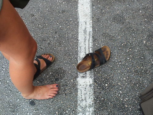Birkenstock Füße