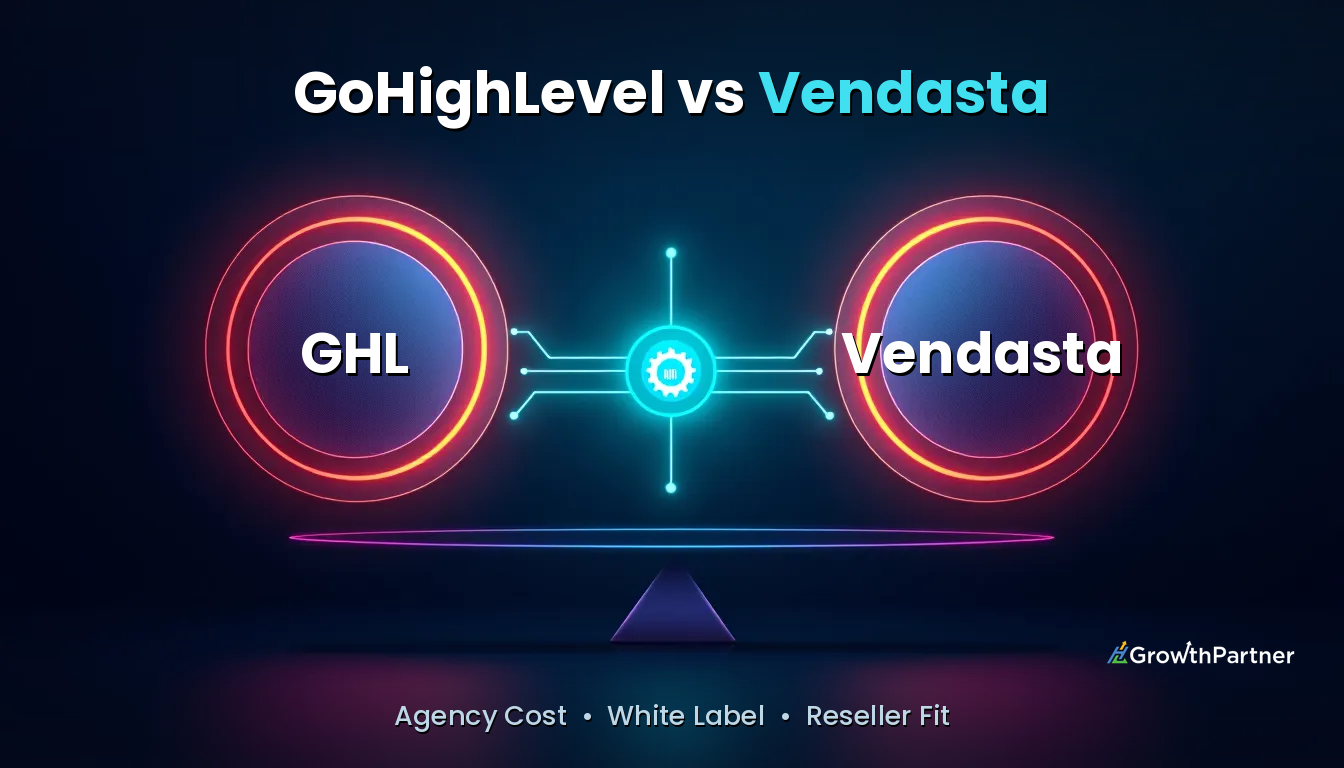GoHighLevel vs Vendasta: Agency Cost & Fit (2026) — HL Growth Partner, Dr Priya Jaganathan