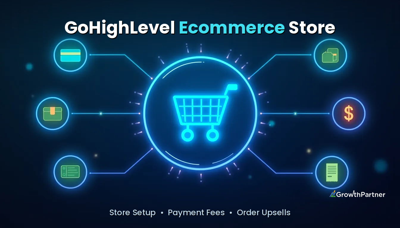 GoHighLevel Ecommerce Store: Setup & Fees (2026) — HL Growth Partner, Dr Priya Jaganathan