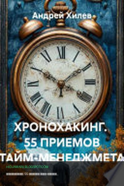 Обложка книги «Хронохакинг. 55 приемов тайм-менеджмета» - Андрей Хилев