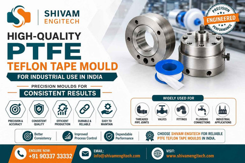 High Quality PTFE Teflon Tape Mould for Industrial Use in India Shivam Engitech.jpg