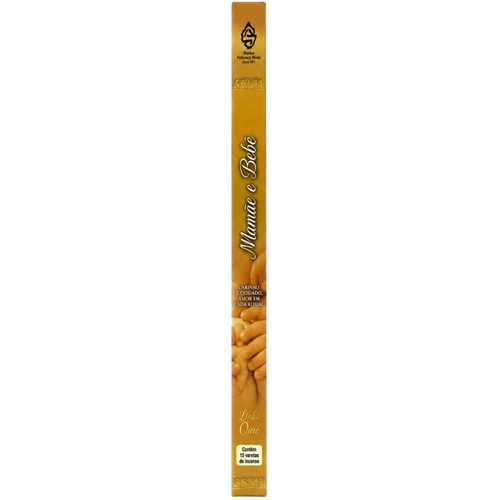 Incenso Shankar Linha Ouro Aroma Mamãe e Bebê Display C 25 Unidades (2)