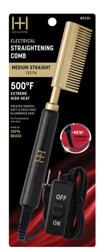 Hot & Hotter Electrical Straightening Comb Medium Straight Teeth.png