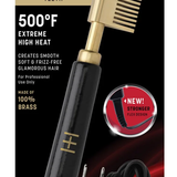 Hot &amp; Hotter Electrical Straightening Comb Medium Straight Teeth