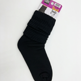 Eden Slouch Socks 6 8 Size Black