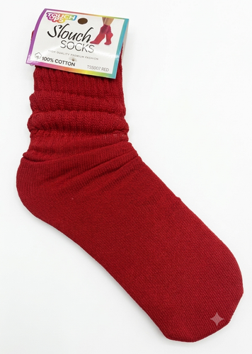 Touch Ups Slouch Socks 9 11 Size Red.png