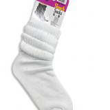 Eden Slouch Socks 6 8 Size White