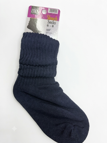 Eden Slouch Socks 6 8 Size Navy Blue.png