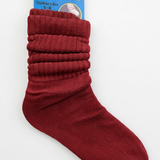 Yafa Collection Slouch Socks 6 8 Size Red