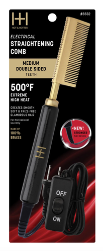 Hot & Hotter Electrical Straightening Comb Medium Double Sided Teeth.png