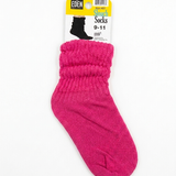 Eden Slouch Socks 9 11 Size Hot Pink