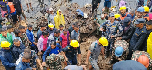 Floods wash away houses and bridges in Jajarkot, one killed in landslide in Bajura