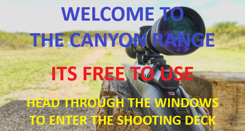 Canyon Shooting Range Welcome.png