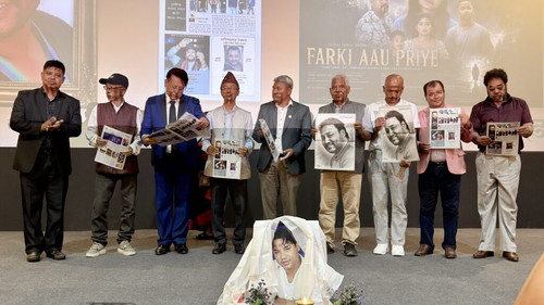 'Farki Aau Priya' music video released in memory of the late artist Swatantra Sansar Maharjan.