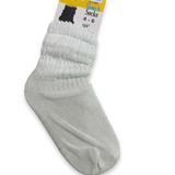 Eden Slouch Socks 4 6 Size White