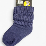Onyx Collection Slouch Socks 1 3 Size Navy Blue