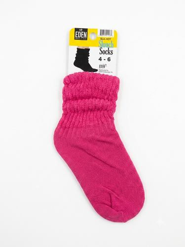 Eden Slouch Socks 4 6 Size Hot Pink.png