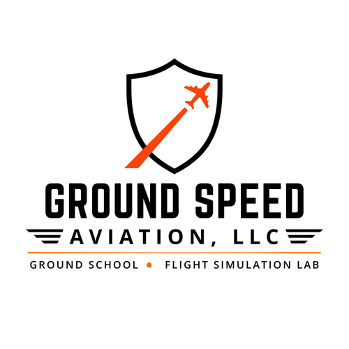 Compass Rose Aircraft Aviation Logo.png