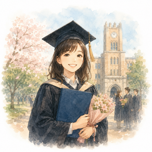 6. 卒業します（そつぎょうします）— lulus tamat [dari universitas].png