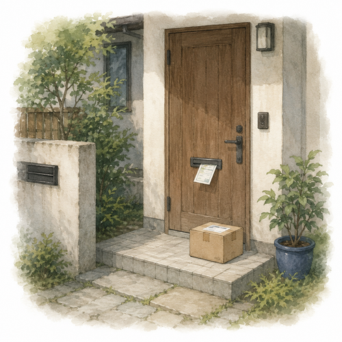 9. 留守（るす）— ketidakhadiran tidak ada di rumah.png