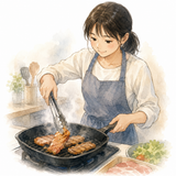 7. 焼きます（やきます）— membakar memanggang