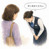 21. 申し訳ありません。（もうしわけありません。）— maaf