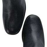 405VNTS NEGRO venado ternera inca calzado puntas