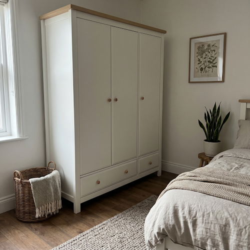 DHS wardrobe with drawers and shelves in the bedroom.png