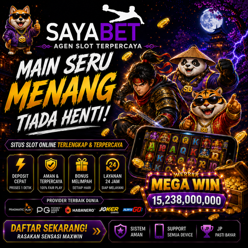 SAYABET situs Slot online paling gacor dengan desain yang modern.png
