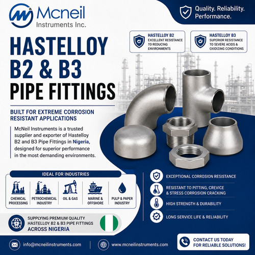 Hastelloy B2 & B3 Pipe Fittings Supplier in Nigeria | Mcneil Instruments.jpg
