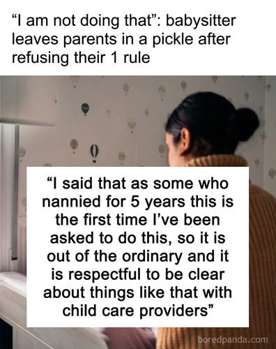 woman refuses babysit after parents demand using only cloth diapers.jpg