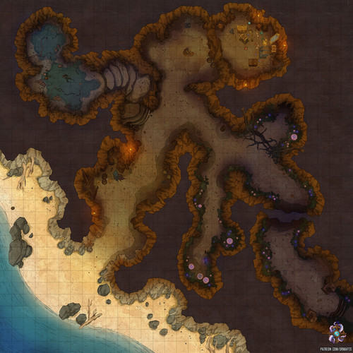 Beachside Cave Battle Map.jpg
