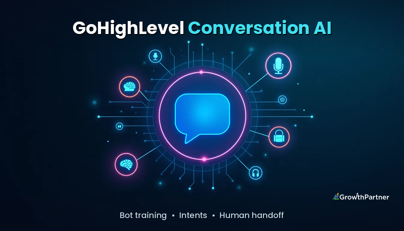 GoHighLevel Conversation AI: Setup & Training (2026) — HL Growth Partner, Dr Priya Jaganathan