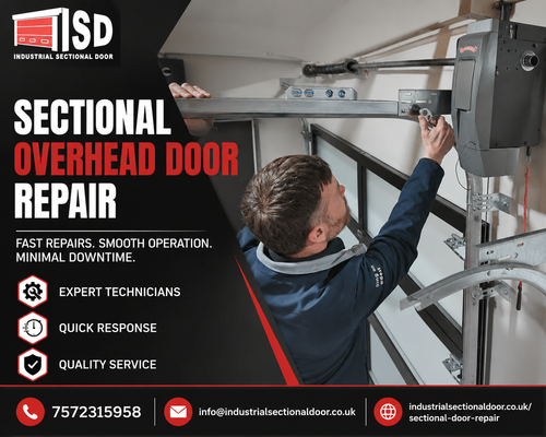 Industrial Sectional Door Offers Skilled Repairs for Damaged Overhead Systems.png